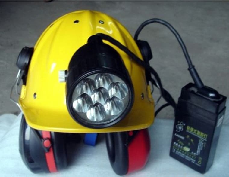 _BSM2_ miner personal protective Helmet with Flashlight Clip